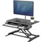 Fellowes Workstation, Sit-Stand, 34-2/5"Wx28-2/5"Lx7-3/5"H, Black FEL8215001 - alternate 9